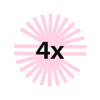 2-4X
